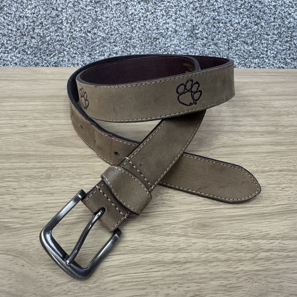 Zep-Pro Other - Clemson Tigers Zep-Pro Embossed Full Grain Leather Men's Size 40 Brown Football